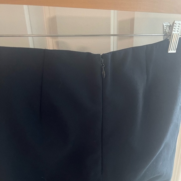 Derek Lam 10 Crosby SULLIVAN Navy Blue Ponte High Waist Ankle Pants Cropped Sz 2 - Picture 11 of 13